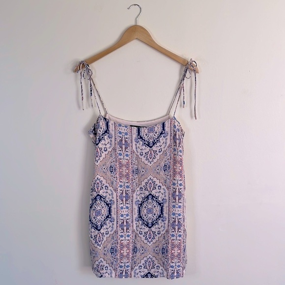 Lulu’s That's What I Like Blush Pink Print Shift Dress - Picture 5 of 8
